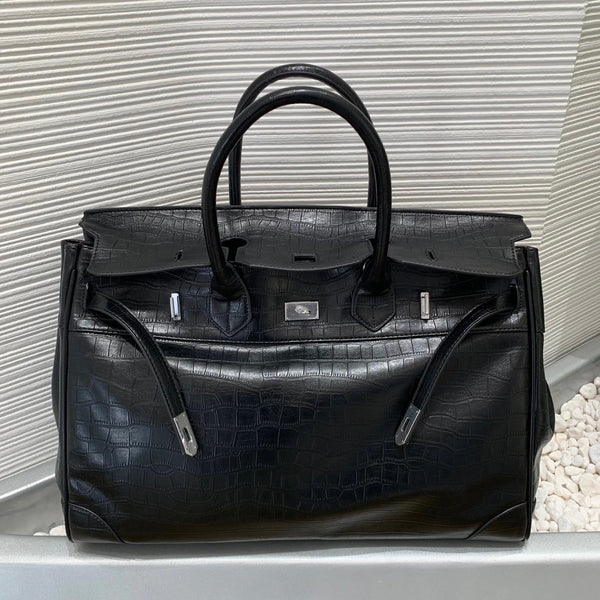 The Ultimate Black Croc Weekender 50 - christinashiefer
