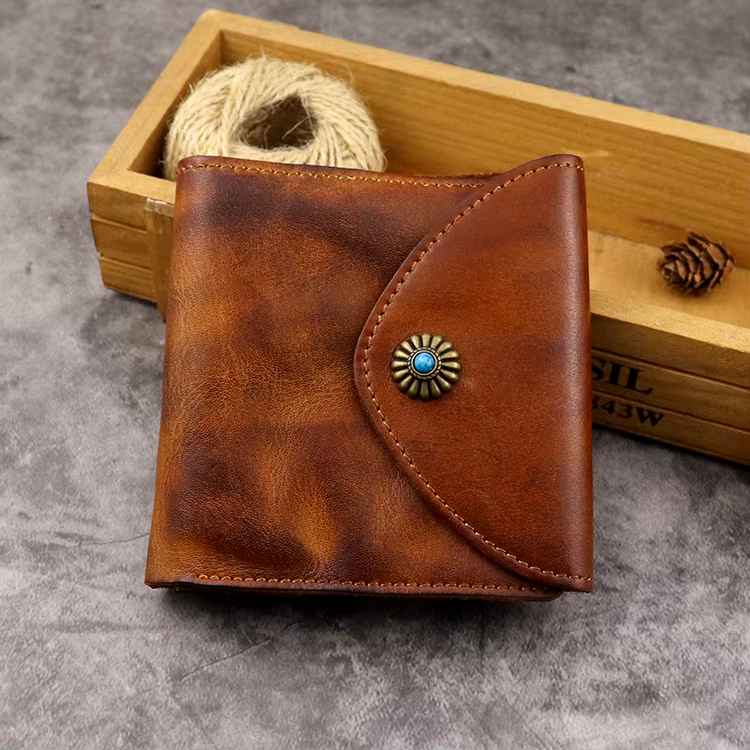 Cowhide Accent Wallet