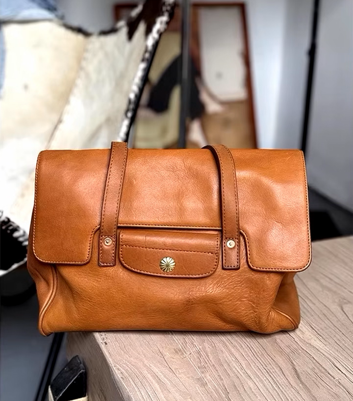 Handcrafted Genuine Leather Satchel