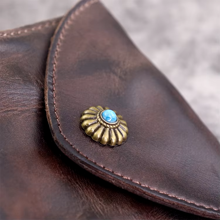 Cowhide Accent Wallet