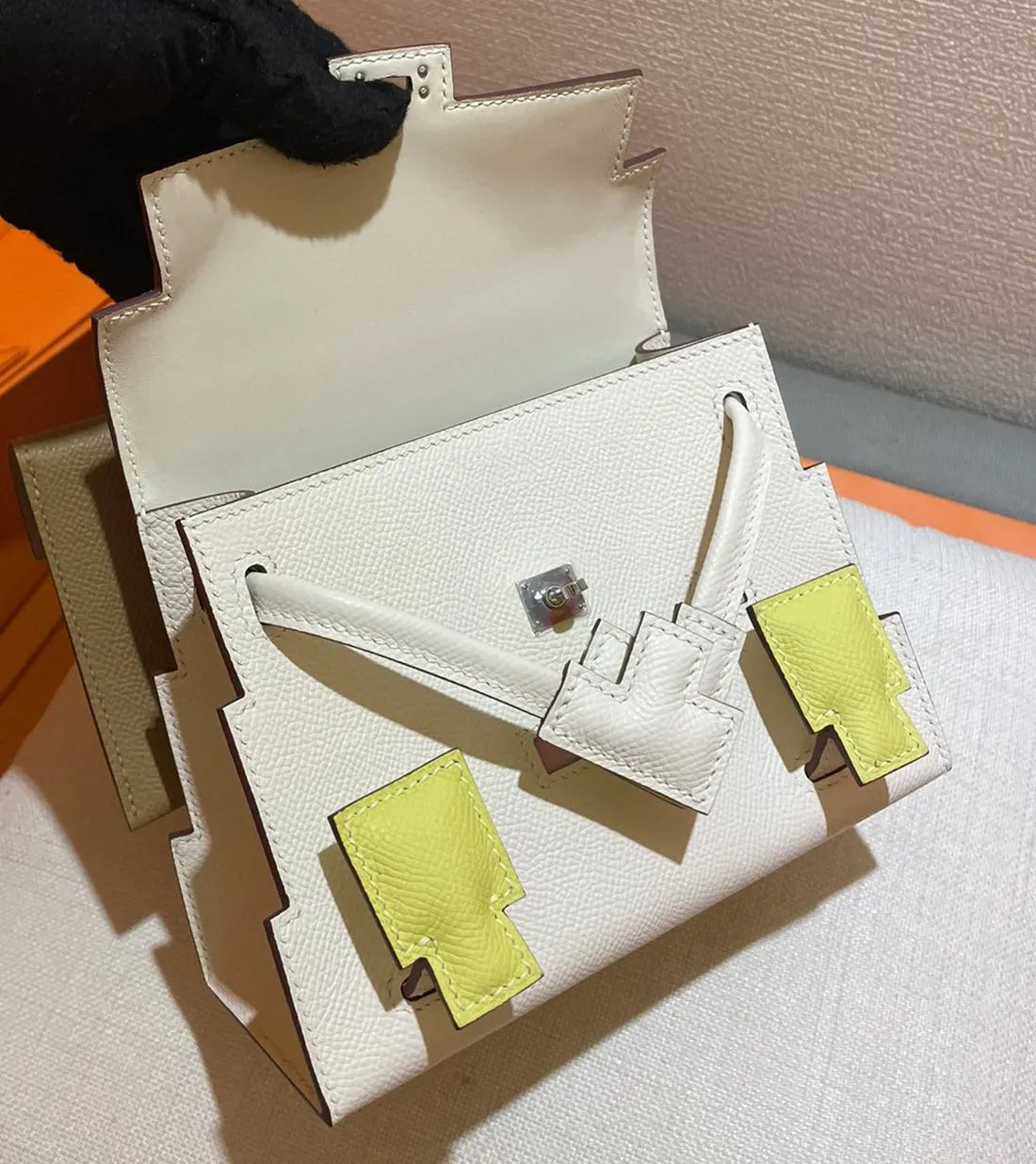 The Pixel Pop Leather Bag