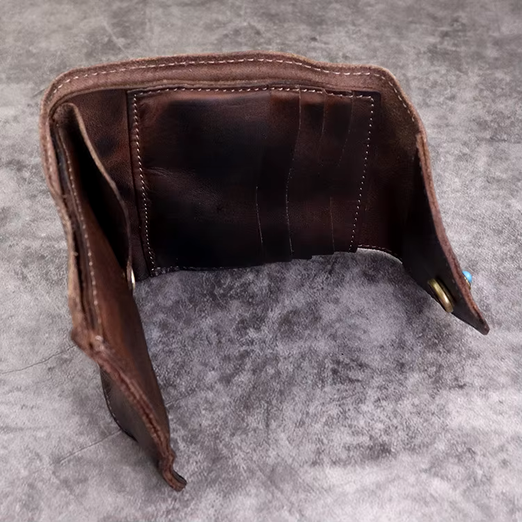 Cowhide Accent Wallet