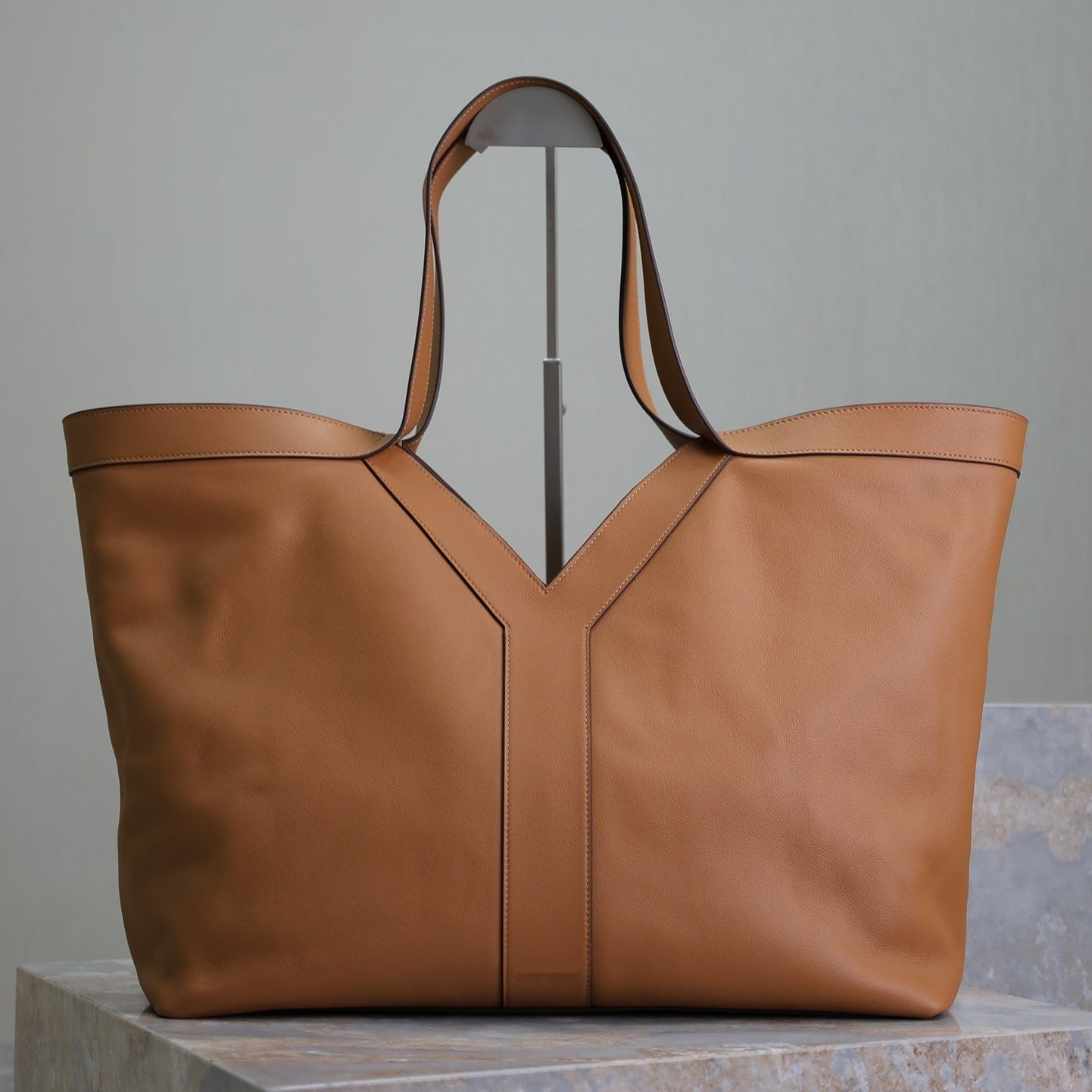 Cowhide Leather Tote Bag