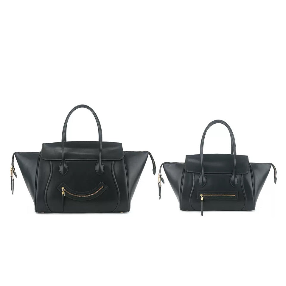 Contour Wing Tote Handbag