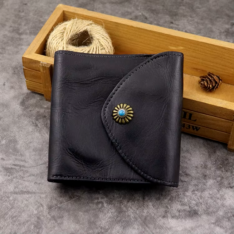 Cowhide Accent Wallet