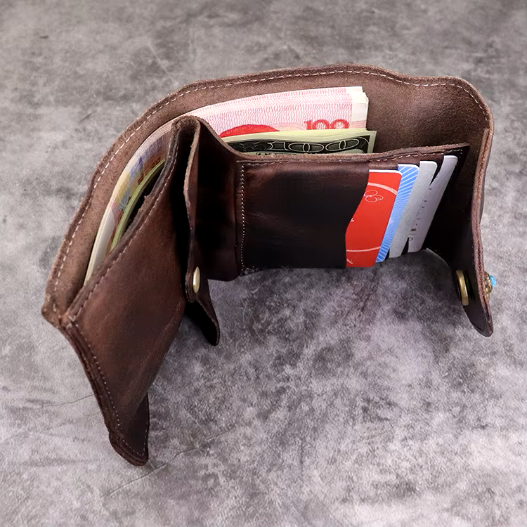 Cowhide Accent Wallet