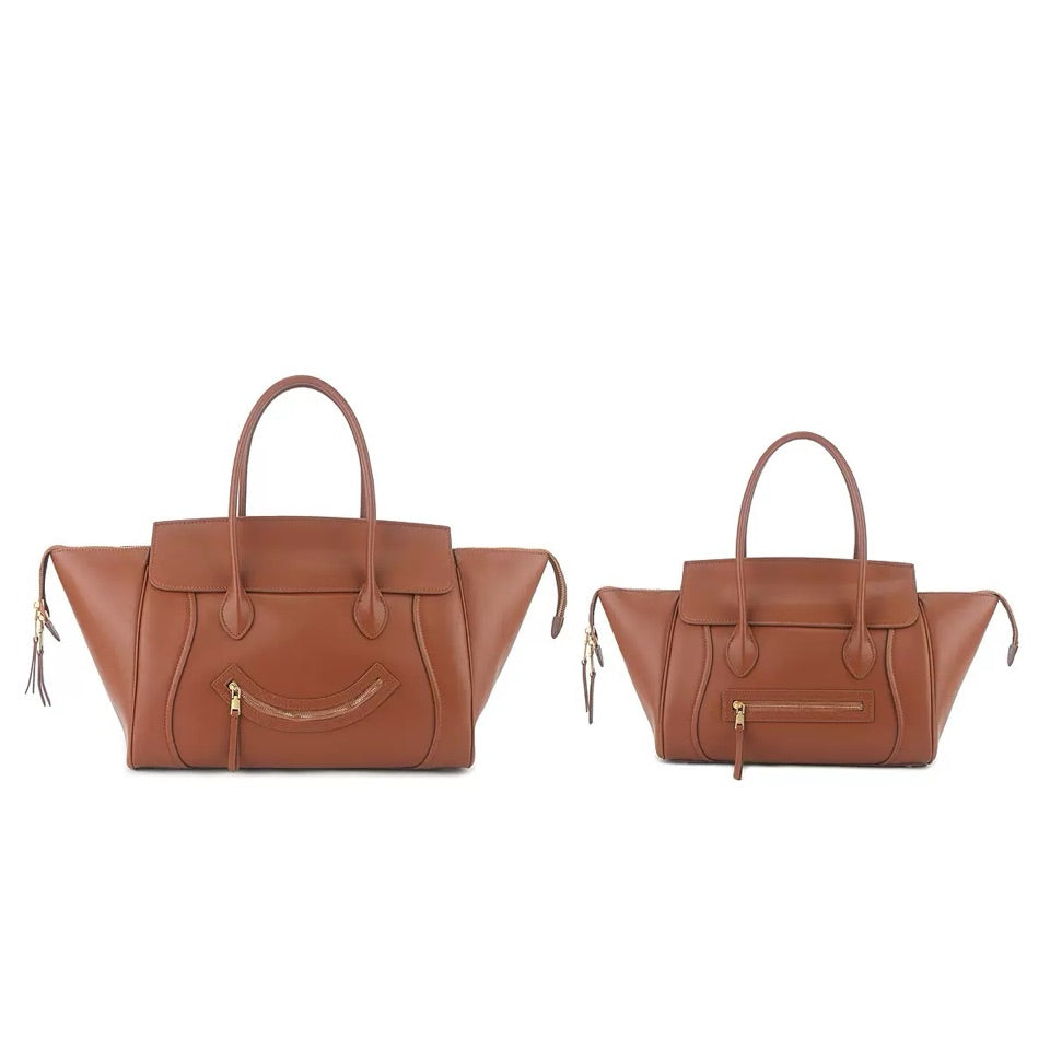 Contour Wing Tote Handbag