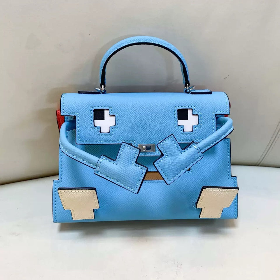 The Pixel Pop Leather Bag
