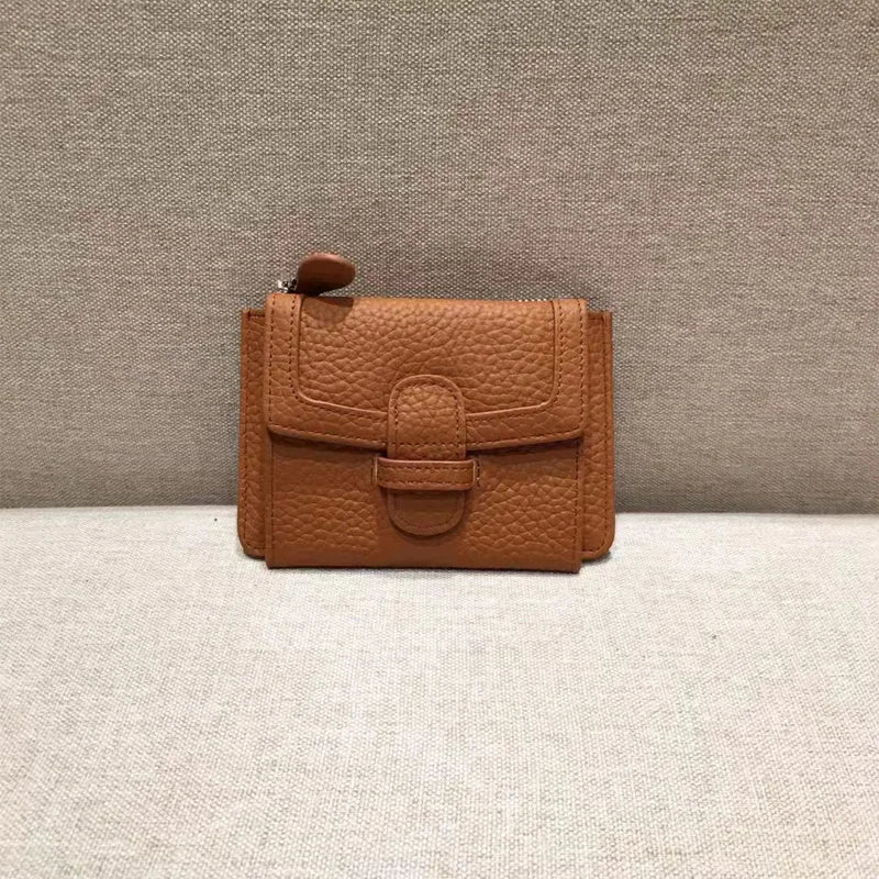 Blush Pebble Compact Wallet