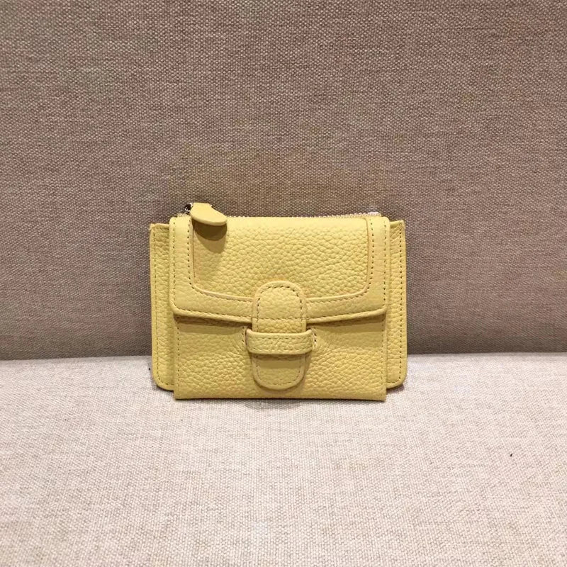 Blush Pebble Compact Wallet