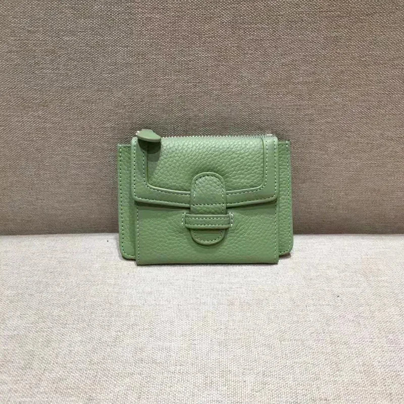 Blush Pebble Compact Wallet