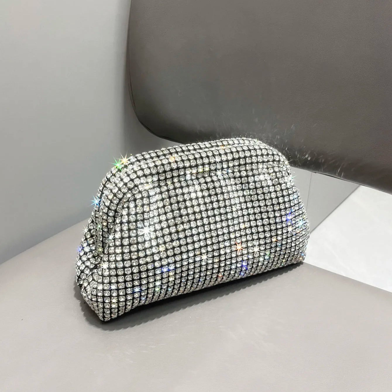 Rhinestone Clutch Bag