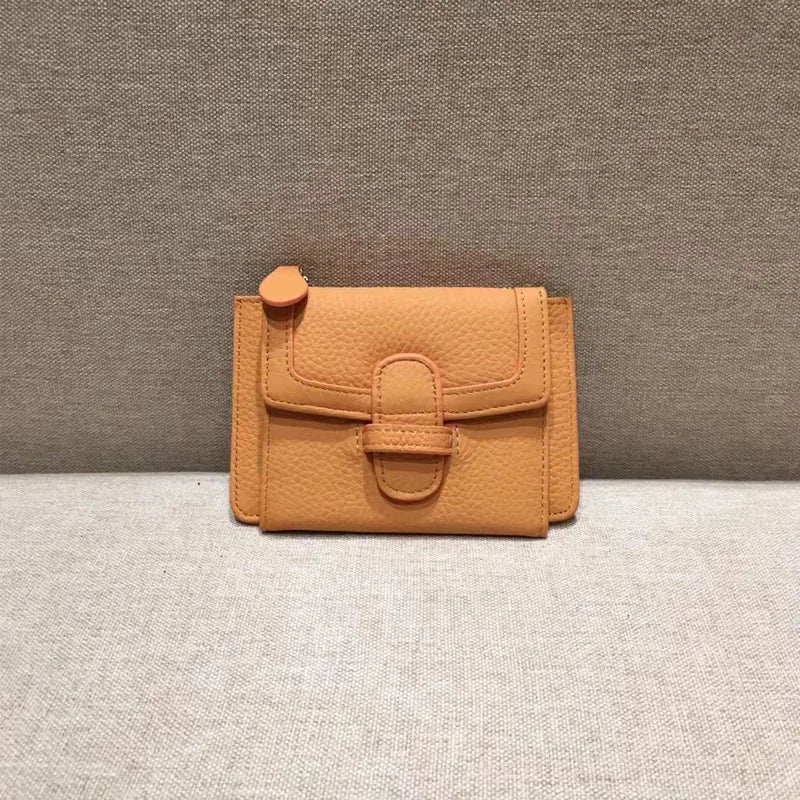 Blush Pebble Compact Wallet