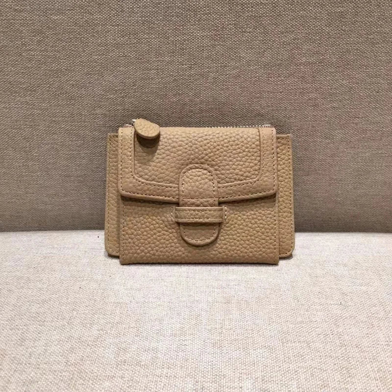 Blush Pebble Compact Wallet