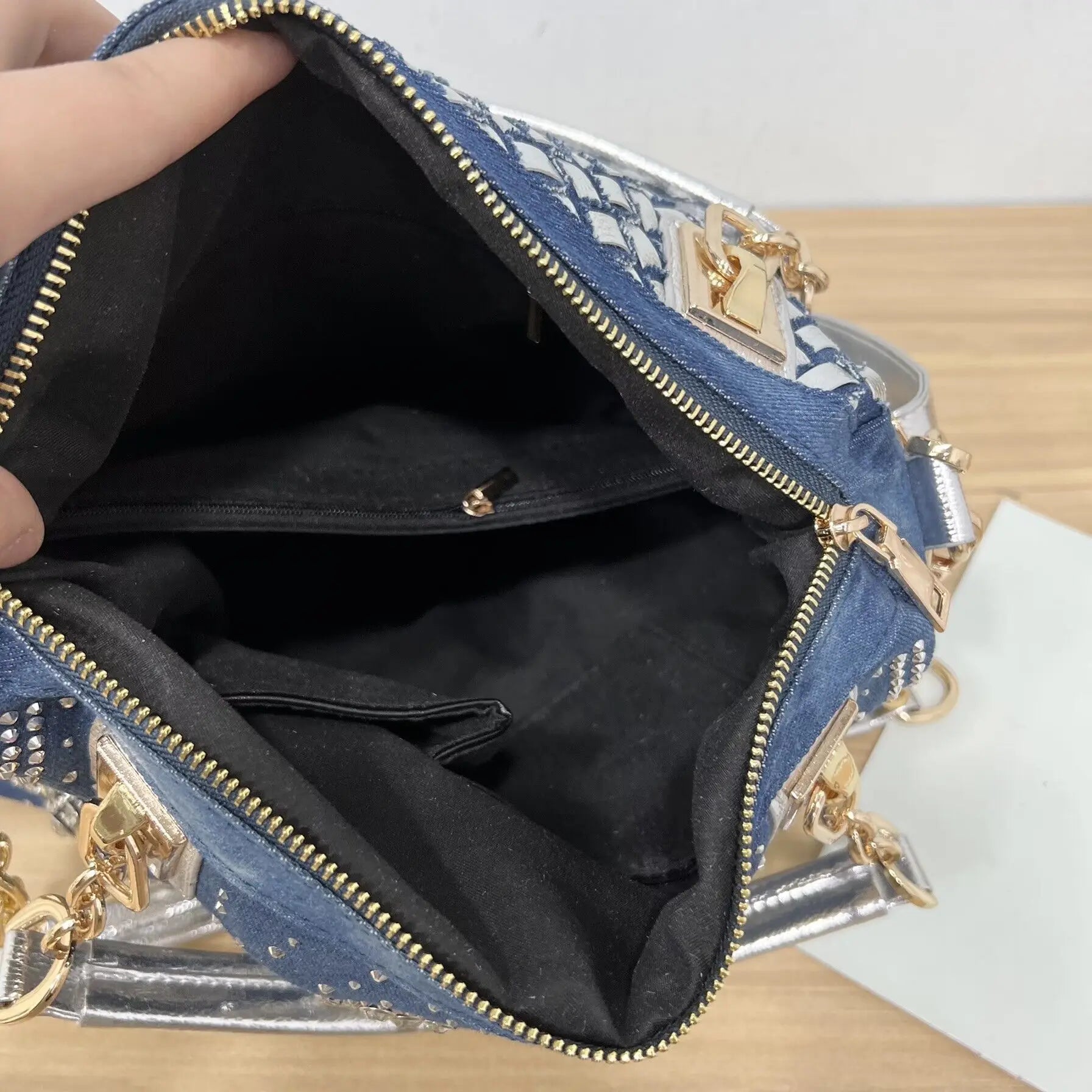 Casual Denim Handbag