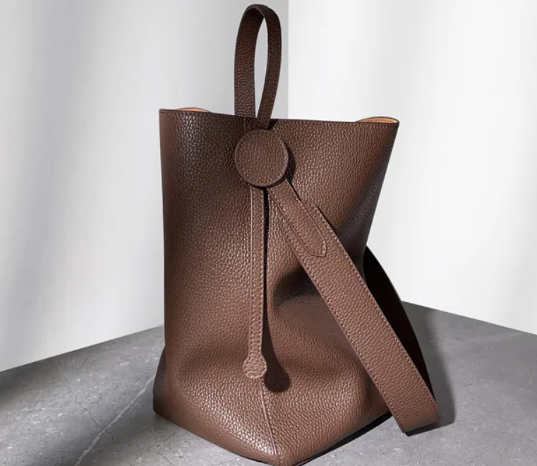 Handmade Calfskin Bucket Bag