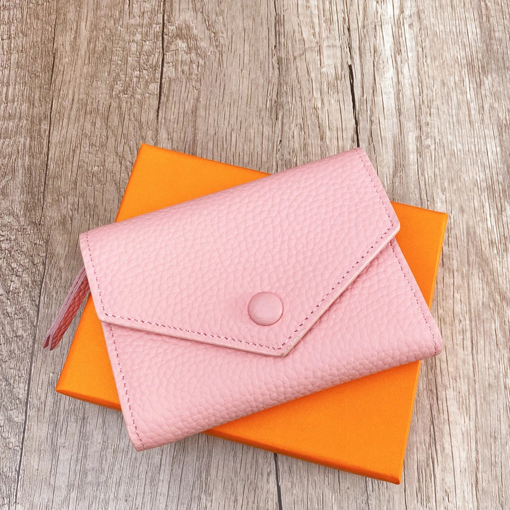 Leather Coin & Card Wallet