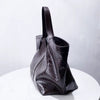 Oversized Croc Embossed Vegan Leather Tote Bag
