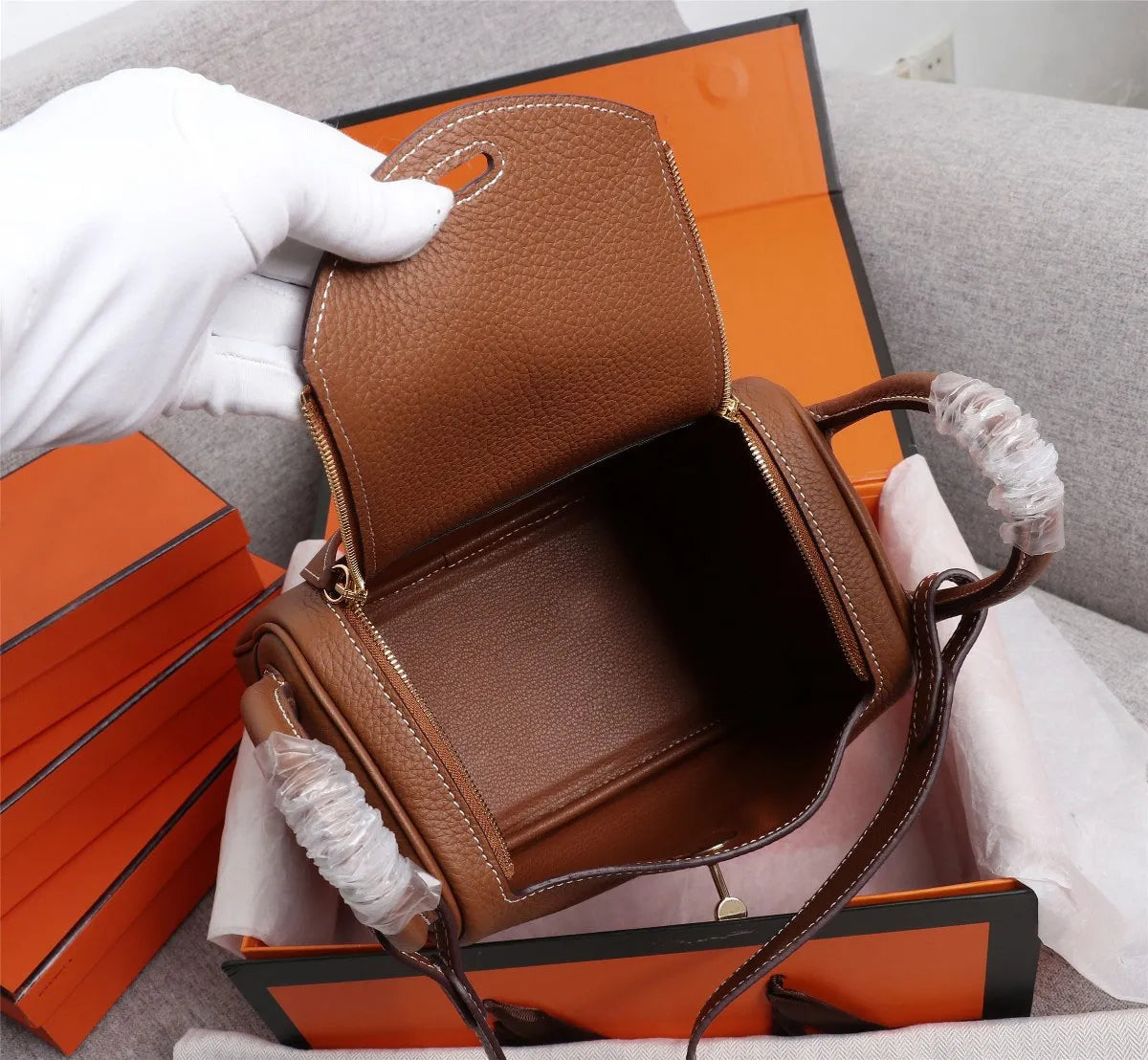 Genuine Leather Shoulder Bag