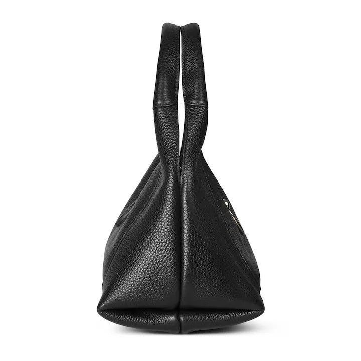 Midnight Sculpt Leather Bag