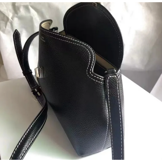 Leather Flap Shoulder Bag