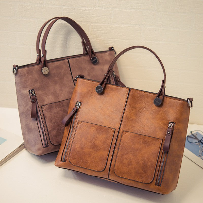 leather handbags