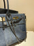The Luxe Denim Tote