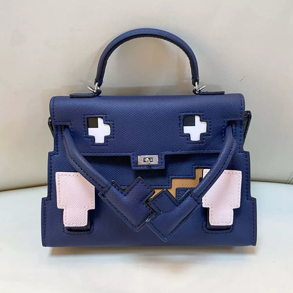 The Pixel Pop Leather Bag