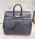 H-Large Full Grain Leather Tote