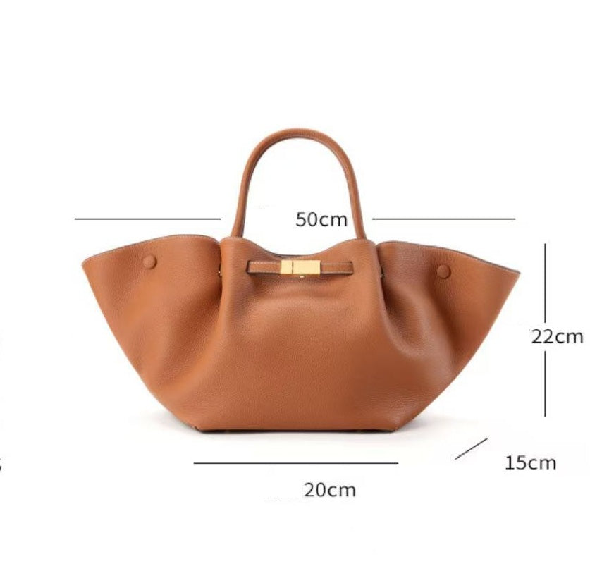 Elegant Hand-Carry and Shoulder Tote