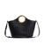 Luxe Woven Circle Bag