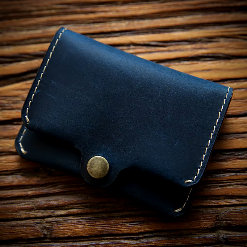 Handcrafted Minimalist Leather Wallet