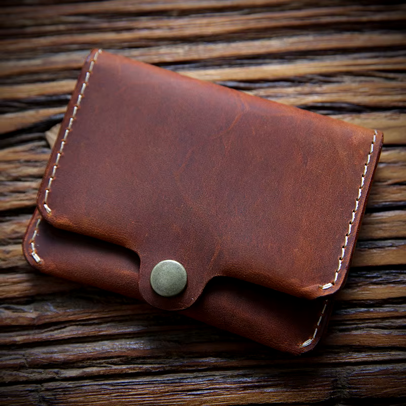 Handcrafted Minimalist Leather Wallet