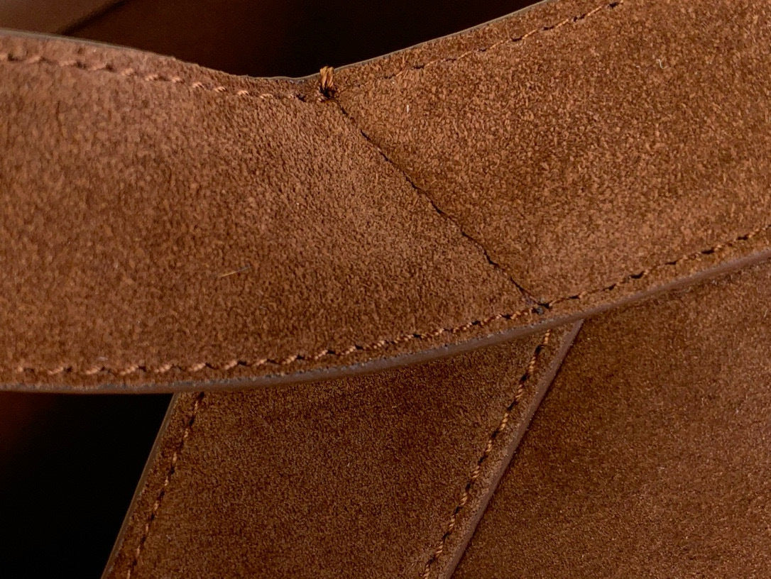 Suede Everyday Cowhide Leather Tote Bag