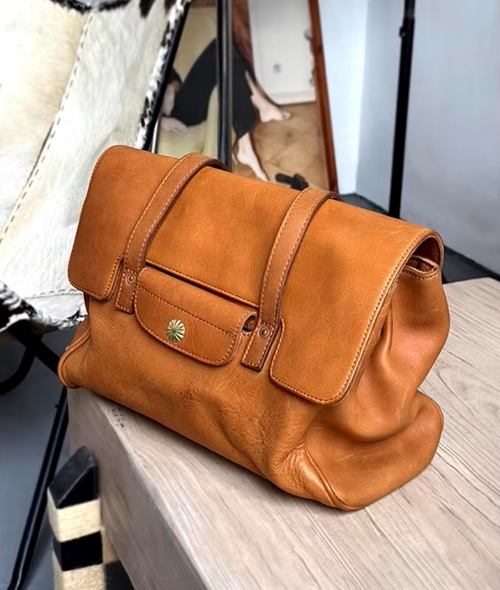 Handcrafted Genuine Leather Satchel