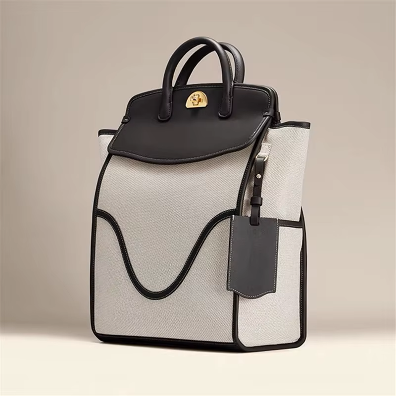 Canvas  Backpack-Tote