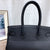 Structured Cowhide Leather Handbag