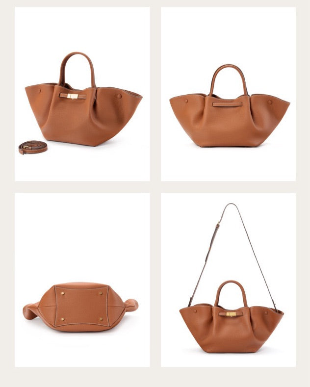 Elegant Hand-Carry and Shoulder Tote