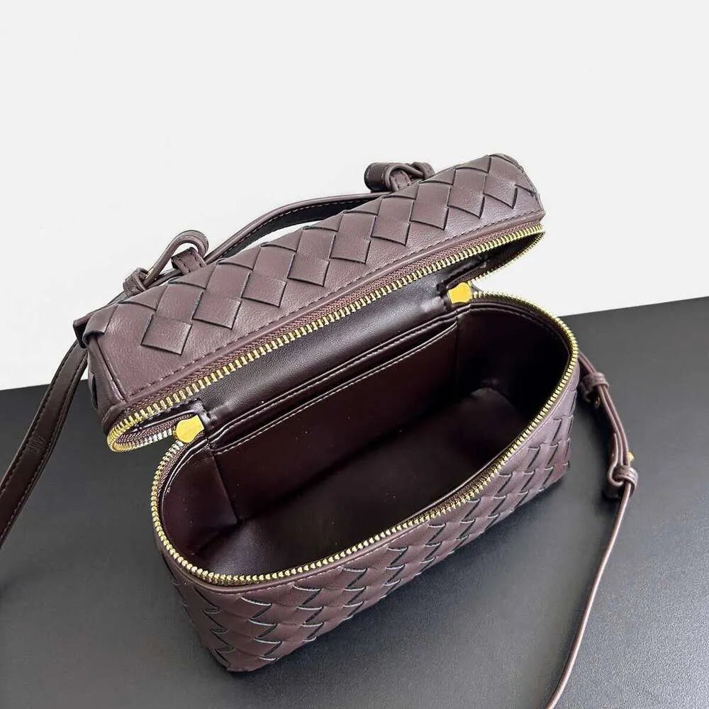Woven Box Top Handle bag
