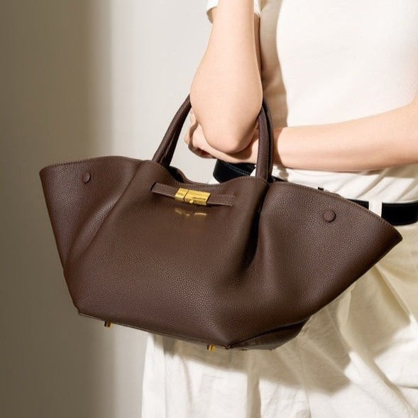 Elegant Hand-Carry and Shoulder Tote