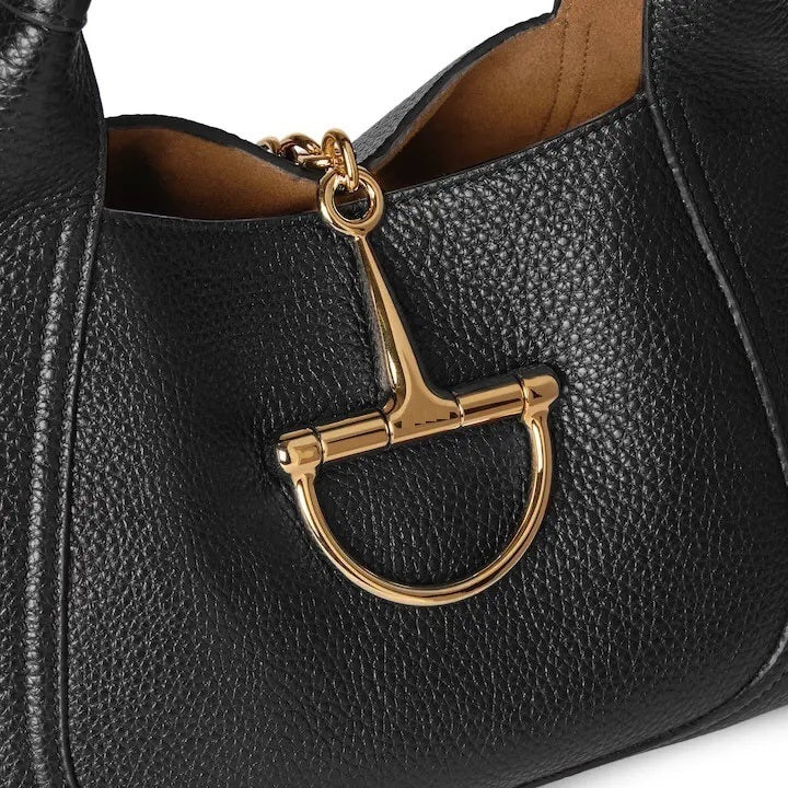 Midnight Sculpt Leather Bag