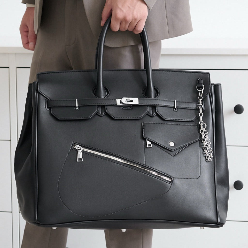 The Ultimate Full-Grain Leather Weekender