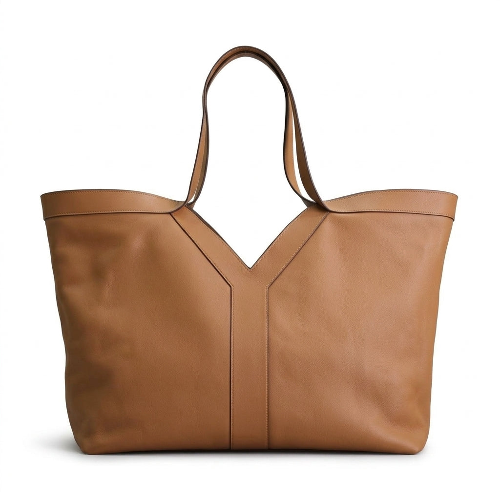 Cowhide Leather Tote Bag by Christina Shiefer