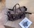 Cowhide Leather Travel Duffel Bag