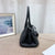 Structured Cowhide Leather Handbag
