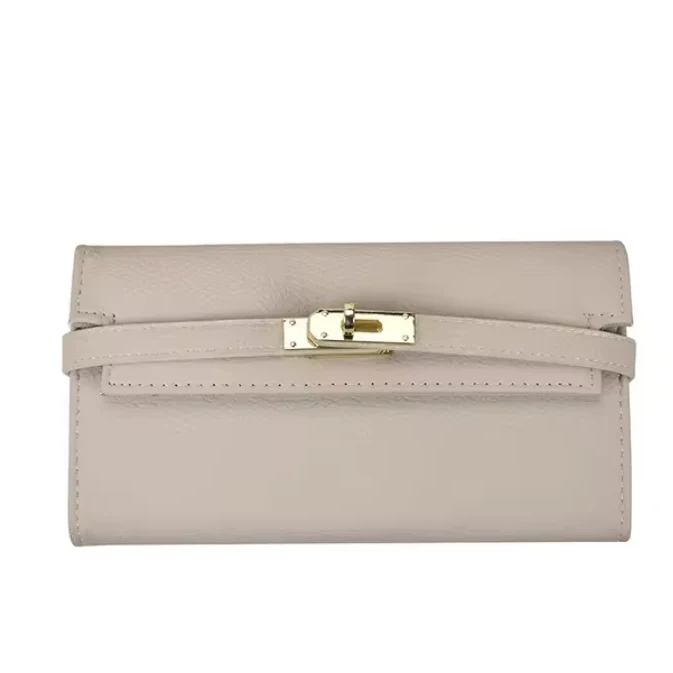 Leather Toggle Wallet by Christina Shiefer