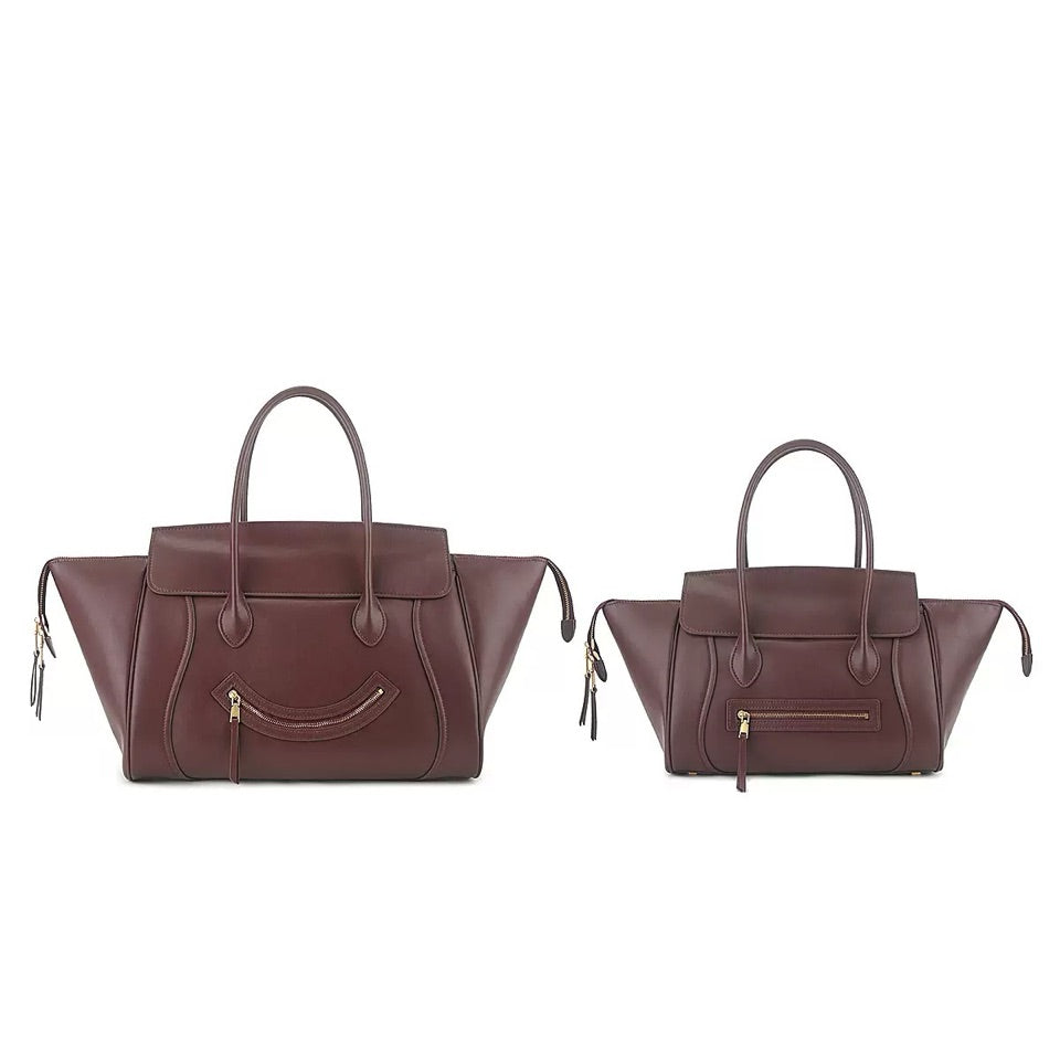 Contour Wing Tote Handbag