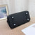 Structured Cowhide Leather Handbag