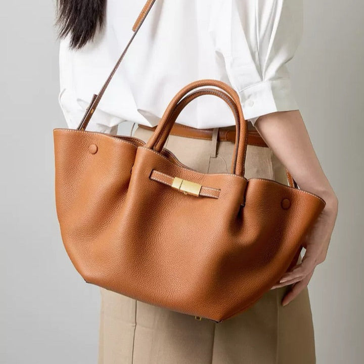 Elegant Hand-Carry and Shoulder Tote