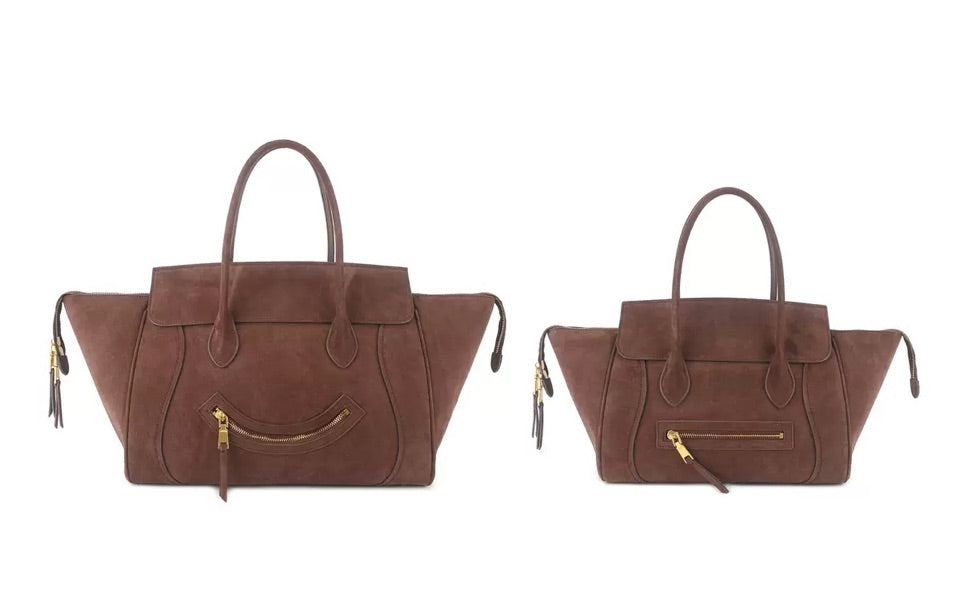 Contour Wing Tote Handbag